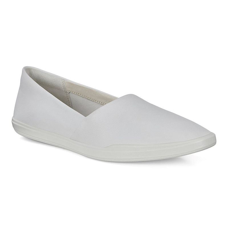 Zapatos Slip-On Ecco Simpil Para Mujer,Blancas,698025-FHP